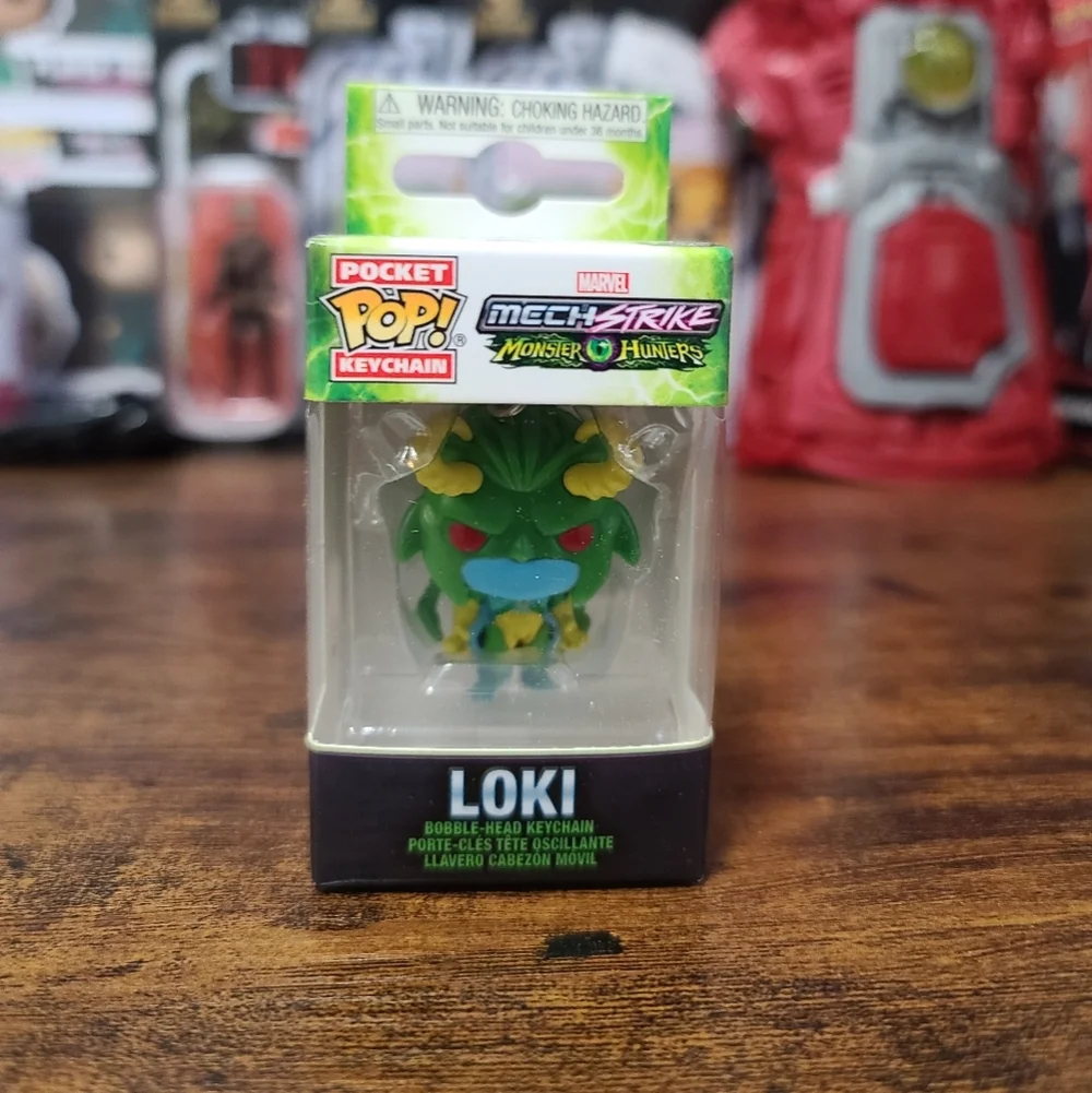 Brand New Funko Pocket Pop! Loki Keychain - Picture 3 of 3